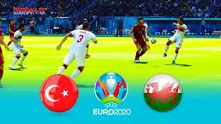 PES 2021 - Turkey vs Wales - UEFA EURO 2020