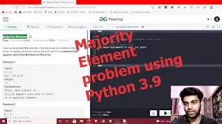 Majority Element problem - Python code | Frequently asked coding interview and exam question