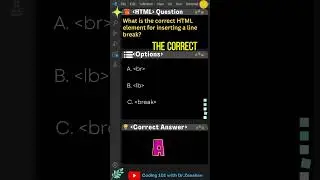 HTML Coding 101: Tag for Line Break in HTML 