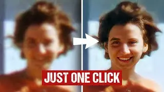 How to Restore Old Blurry Photos in Just ONE Click (Free)