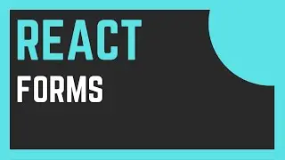 Forms: React Crash Course For Beginners Tutorial