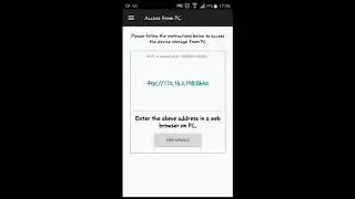 Download File on Android via FTP from Computer