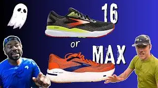 Brooks Ghost 16 v Ghost Max | Running Shoe Comparison REVIEW | featuring @AubreyRunning