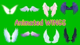 Angel wings green screen | Angel wings | green screen wings