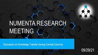 Discussion on Knowledge Transfer Among Cortical Columns - September 29, 2021