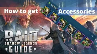 Raid shadow legends accessories ring banner amulet