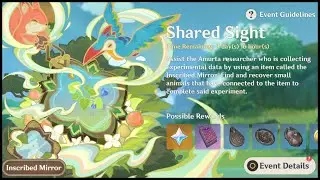 Speed running Shared sight event for 4.0 //Genshin Impact