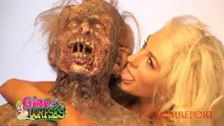 Courtney Stodden at Girls and Corpses Magazine cover shoot Behind-The-Screams Part 6