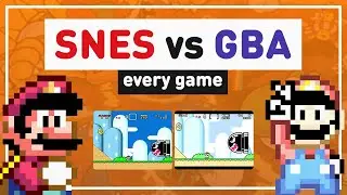 SNES vs. GBA: Graphics Comparison of All 48 SNES GBA Ports