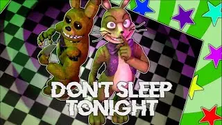 [FANF/D3 MAMATION/CLAB] DNT SLEP NITE - ROK GAMG SMOK BRR [FREDDY FNAF FIVE ANMATN]