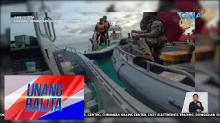 Mga Pilipinong sundalo sa Ayungin Shoal, ginamitan ng tear gas ng China Coast Guard | Unang Balita