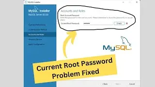 current root password in mysql installation | fixing problem current root password 