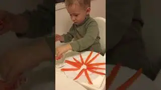 Учимся сервировать морковку