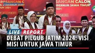 BREAKING NEWS Debat Pilgub Jatim 2024: Visi Misi Luluk - Lukman, Khofifah - Emil, Risma - Gus Hans