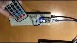 ESP8266 NodeMCU - Controling IR Remote Control Infrared Receiver VS1838B