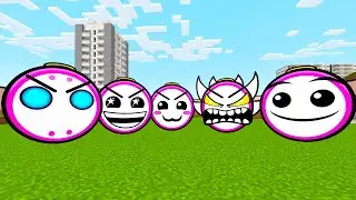 Lobotomy Nextbots V3 Update | Geometry Dash Difficulty Faces | MCPE