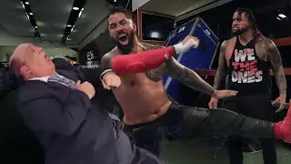Jey Uso Brutal Attack Paul Heyman & Leaves Bloodline WWE Smackdown 2023 Highlights