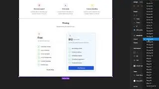 Designing a Website with Dark Mode in Figma in under 2 mins.