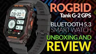 Rogbid Tank G-2 Smart Watch REVIEW: Built Tough with GPS & All-Day Fitness Tracking!