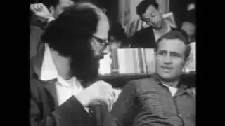 Allen Ginsberg and Neal Cassidy at City Lights Bookstore
