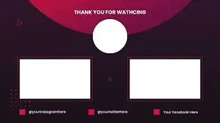 YOUTUBE OUTRO PART 05 | AFTER EFFECTS INTRO | AE LOGOS