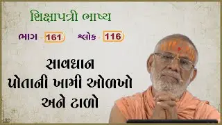 Shikshapatri Bhashya Katha - 161 | 23 Aug 2024 | Gyanjivandasji Swami - Kundaldham