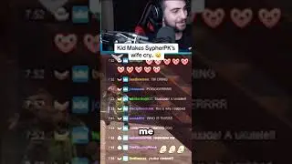 Kid Makes SypherPK's Wife Cry Pt 2❗️😳