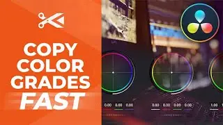 3 Fast Ways to Copy Color Grades | DaVinci Resolve Tutorial