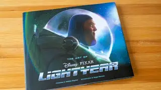 The Art of Lightyear (book flip)