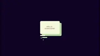 How To Create Speech Bubbles Animation Using Javascript | HTML | CSS