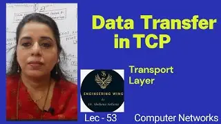 Lec53- Data Transfer in TCP | computer Networks