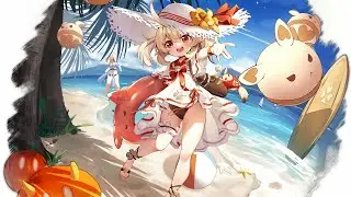What Klee Summer Skin Looks like in game... | Genshin Impact