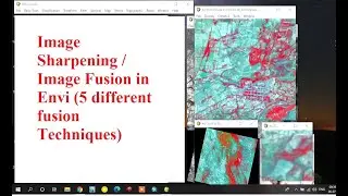 How to do Image Sharpening/ Image fusion/ Pan sharpening in Envi