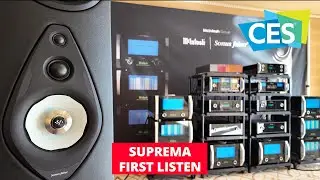 *First Listen* Sonus Faber Suprema & McIntosh MC2.1KW Monoblock Binaural Demo CES 2024