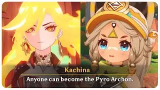 Pyro Archon Mavuika's Real Identity Explained (Cutscene) Natlan Archon Quest | Genshin Impact 5.0