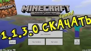 НОВЫЙ MINECRAFT.PE 1.1.3.0 СКАЧАТЬ!!!
