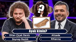 ÜNLÜLERİN GİZEMLİ AYAKLARINI TAHMİN EDİYORUZ ! (Hem Türk Hem Yabancı) w/