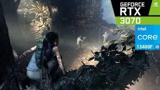 Shadow of the Tomb Raider - RTX 3070 + Intel Core i5 13400F - Benchmark 4K 1080p ULTRA