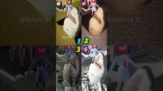 OHIO Baby Shark x TVWoman simp Team VS Baby Shark UmUmUm - 4 Level COMPLETE EDITION