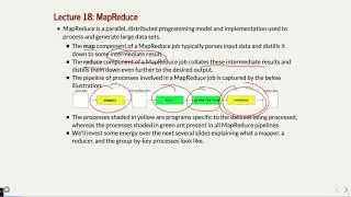 CS 110 Lecture 18 MapReduce