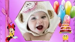 FREE Проект Детский С Днем рождения