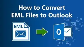 Batch Convert EML to PST Mailbox - Import EML Files to Outlook 2016, 2013 & 2010
