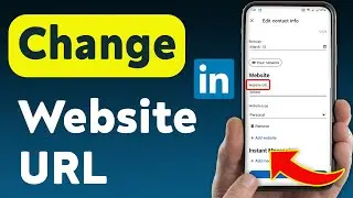 How To Change Website URL On LinkedIn (Updated)