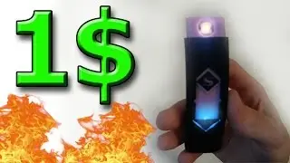 usb зажигалка из Китая с AliExpress