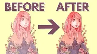 Edit Scanned Art in Photoshop // Basic Tips & Tricks