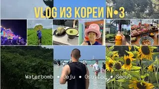 ВЛОГ из ЮЖНОЙ КОРЕИ часть №3 || JEJU и WATERBOMB fest #южнаякорея #кореявлог #vlog #корея