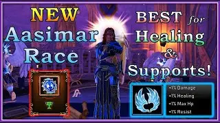*NEW* Aasimar Race Showcase! BEST for Healers & Supports! - How Good? Mod 19 Neverwinter