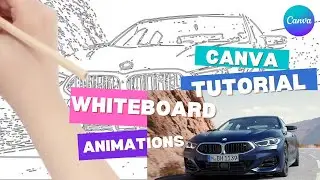 Create Stunning Whiteboard Animations in Canva with Speed Painter! 🎨✨ #canvatips #Canva