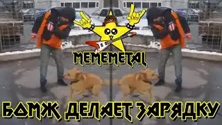 Бомж делает зарядку (Melodic Hardcore Version by MEMEMETAL)