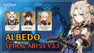 Albedo Geo Team Spiral Abyss Floor 12 (V3.1)